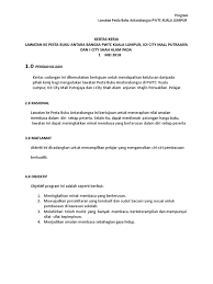 Khusus wilayah pekalongan jawa tengahfull description. Kertas Kerja Lawatan Pesta Buku