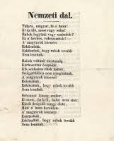 Why did i have to read it up? Petofi Sandor Nemzeti Dal 119 Konyvarveres Kozponti Antikvarium 2011 06 03 Pentek 17 00 Axioart Com