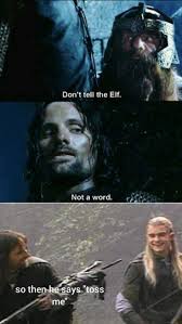 Pin By Sydney Deem On Tolkien Universe Lotr Funny Hobbit Memes Lotr