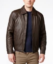 Nautica Men S Big Tall Point Collar Leather Jacket Reviews Coats Jackets Men Macy S In 2020 Leather Jacket Collar Leather Jacket Jackets Men Fashion