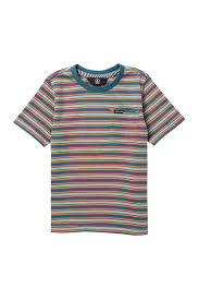 Volcom Moore Stripe T Shirt Toddler Boys Little Boys Hautelook