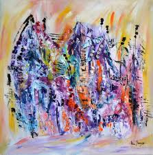 Voici Un Grand Tableau Abstrait Colore Realise Par L Artiste Peintre Contemporain Ame Sauvage Cette Creati Peinture Abstraite Tableau Abstrait Artiste Peintre