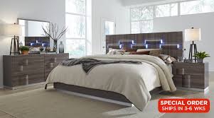 A king bedroom set is the perfect addition to any room filling a space with classic luxurious style. Led King Bedroom Set Bedroom Set Up