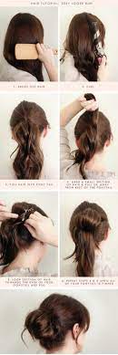 Use the hair in the ponytail to twist tightly and wrap it around the hair tie. Diy Messy Buns That Only Take Minutes