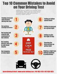 Top 10 Common Mistakes To Avoid On Your Driving Test