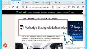 Im prinzip hat sich daran auch nicht viel geändert, darum ist der beitrag auch jetzt noch mit einer kleinen einschränkung gültig. Firefox Sitzung Speichern Und Tabs Wiederherstellen So Geht S Netzwelt