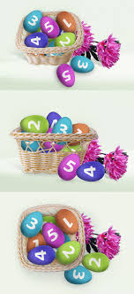 Easter Eggs Basket V 1 By Qalebstudio On Envato Elements Easter Egg Basket Easter Eggs Easter