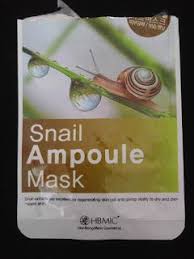 Yazgecer Gratis Kore Maskesi Snail Ampoule Mask Bakken Maskeler