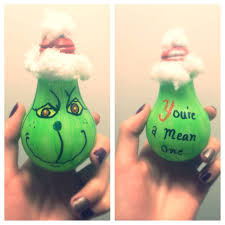 Diy Grinch Light Bulb Ornament Easy And Adorable Diy Christmas Decorations Easy Easy Christmas Decorations Christmas Decorations Diy Outdoor