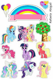Dwi Litlle Pony Kartu Bayi Kuda Poni Kreatif