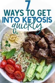All you really have to do is stick to a daily carb limit that allows you to get into and stay in ketosis. 7 Ways To Get Into Ketosis Quickly Thefab20s