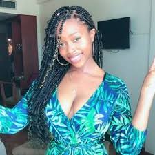 Black And Burgundy Bohemian Box Braids Bohemian Box Braids Glamourqueenhair Box Braids Hairstyles Long Box Braids Braided Hairstyles Easy