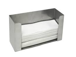Folding a towel wouldn't seem an area in need of improvement and wiser time use, but folding a towel to go straight from the linen closet to the have a home organization tip of your own, linen closet related or otherwise? Stainless Steel Paper Towel Dispenser From Detectamet
