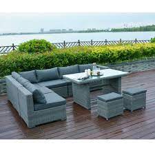 The bistro sets are perfect for those with limited space or those who want a minimalist approach to their garden furniture. Wesley Lounge Dining Rattan Garden Furniture Set Rattan Garden Furniture Sets Garden Furniture Sets Garden Furniture
