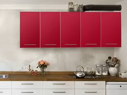 Klebefolie Fur Die Kuche Wandschrank 120 Cm Breite Rot Dark Kuche Klebefolie Wandschrank Kuchenfolie
