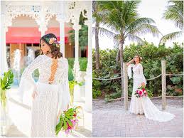 Tropical Chic Wedding Dress Marriott Singer Island Palm Beach Fl Married In Palm Beach W Tropical Wedding Chic Wedding Dresses Flowing Wedding Dresses
