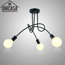 Black Pendant Lights Modern Ceiling Lamps Bar Lighting Multi For Home Decoration Loft Bedroom Lamp Hotel Art Deco Light Modern Ceiling Light Ceiling Lights Vintage Ceiling Lights