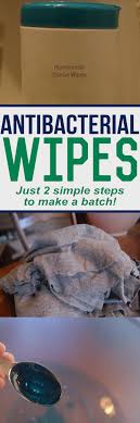 homemade antibacterial wipes savings