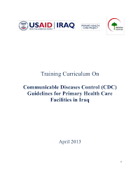 Cdc Training Curriculum Primary Health Care Iraq