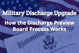 Military Discharge Upgrade Discharge Review Board Process
