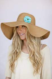 Oversized Floppy Sunhat Natural Sun Hat With Mint Would Love To Switch Out The Flower Depending On Bathing Sui Summer Hats Floppy Hat Summer Floppy Sun Hats