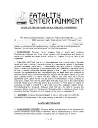 Based in tennessee, the fuel team brings nearly 80 years of combined music industry experience in record label operations, major label distribution, marketing, and artist management. 50 Artist Management Contract Templates Ms Word á Templatelab