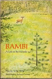 June 1928 Book Of The Month Bambi A Life In The Woods By Felix Salten Barbara Cooney Bambi Children S Book Illustration