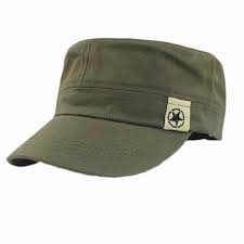 Fashion Unisex Flat Roof Military Hat Cadet Patrol Bush Hat Baseball Field Cap Army Green Cz183mq4e5o Hats For Men Baseball Hats Military Hat
