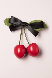 ZaZoo Put Some Cherries in Your Hair Clip