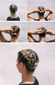 5 Simple Workout Hairstyles From A Beauty Guru Chi Blog Sports Hairstyles Braids For Short Hair Short Hair Styles