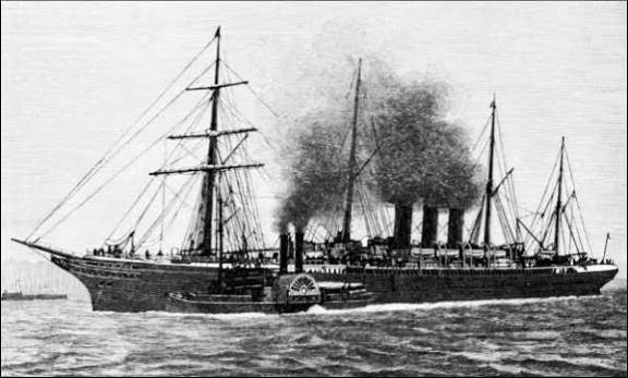 The Project Gutenberg eBook of Ocean Steamships, by F. E. Chadwick and others.