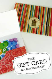 And getting kids involved in making a gift for their teachers reinforces respect and appreciation for all that their teachers do throughout the year. Printable Gift Card Holder Templates Printable Gift Cards Christmas Gift Card Holders Gift Card Template