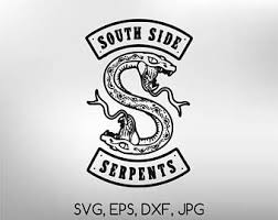 Riverdale Character Necklaces Etsy Serpent Tattoo Riverdale Machine Embroidery