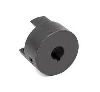 Jaw Coupler: 11 HP at 3600 RPM, 9/16 in. ID, 1/8 in. Keyway, 1 in. LTB, 2  1/8 in. OD