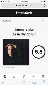 Damn Pitchfork Jamesblake