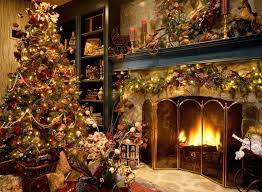Christmas Wallpapers For Desktop 2 Jpg 1023 750 Christmas Tree And Fireplace Christmas Fireplace Beautiful Christmas Trees