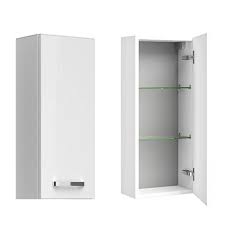 Hängeschrank rasmus 1 hochglanz weiß 40x64x20 cm wandschrank badschrank. Badezimmer Wandschrank Fes 4010 66 Hangeschrank In Weiss Glanzend B H