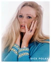 Veronica Carlson, British actress & model famed for her roles in the cult  1960s Hammer Horror movies, photographed in the studio