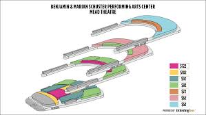 mead theatre seating chart