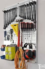 Garage wall tool storage ideas. Garage Tool Organization Ideas Her Tool Belt