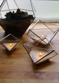A Trio Of Delicate Translucent Candle Holders Entirely Designed And Handmade In Our Shop They Will Pe Glass Candle Holders Glass Candle Stained Glass Candles
