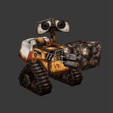 Wall E From Highelf On Polycount Monster Trucks 3d Pixel Pixel Art