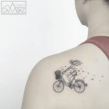 Turk Karikatur Ve Dovme Sanatcisi Ahmet Cambaz Dunya Basininda Posta Com Tr Inspiration Tattoos Dovme Bisiklet Dovme