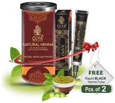 Buy Ojya Organic Hair Color Natural Henna Powder Cane 100gm Free Rapid Black Henna Tube Pcs O Natural Hair Color Organic Hair Color Natural Organic Hair Color