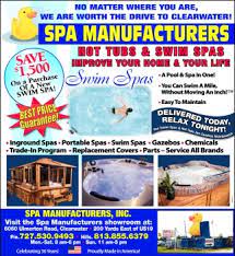 | we have been building portable hot tubs & swim spas since 1981 right here in the usa! No Matter Where You Are Spa Manufacturers Inc
