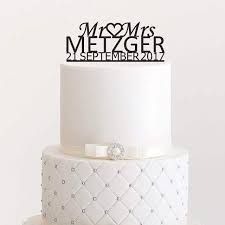 Our cake toppers are personalised to make your occasion very very special. Mobel Wohnen Wunschnamen Tortenstecker Hochzeit Personalisiert Cake Topper Acrylglas Mr Mrs Ngrt In