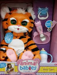 Amazon Com Animal Babies Nursery Deluxe Baby Tiger Toys Games Baby Animal Nursery Baby Animals Baby Tiger
