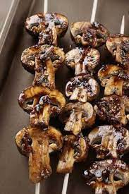 Recipe For Grilled Mushroom Skewers Recipe Recipes Delicious Vegetarian Food