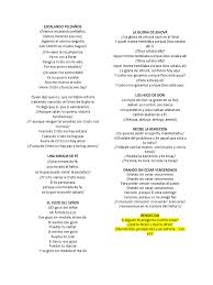 Ir a la próxima página para ver letra de la canción y partidura en formato grafico. Letra De Coros Cristianos Oracion Cristo Titulo