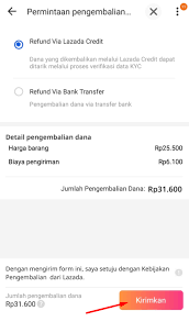 Ongkos kirim akan diganti oleh lazada apabila pengembalian barang dinyatakan sah dan menggunakan tarif reguler. Pusat Bantuan Pengembalian Produk Lazada Id